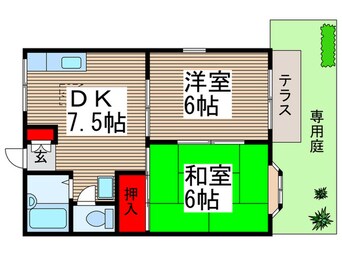 間取図 ビュ－ラ清瀬