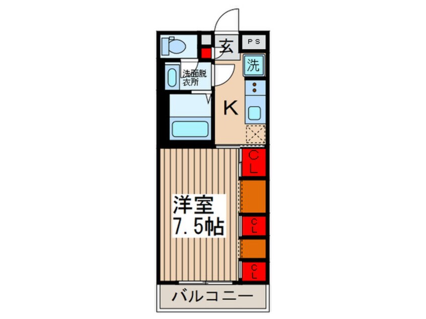 間取図 リブリ・幸谷