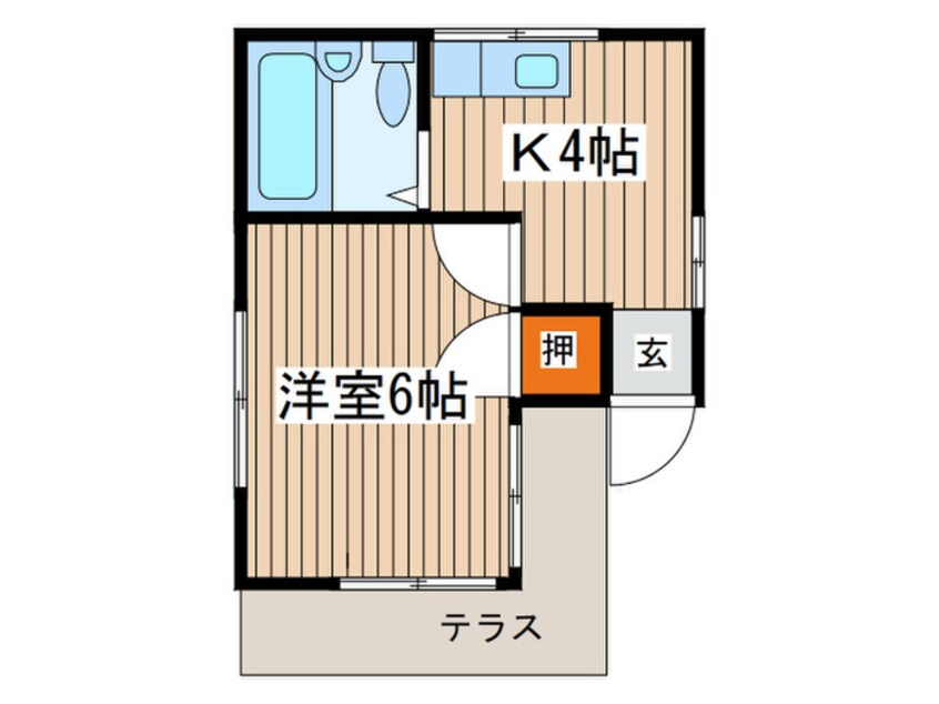 間取図 ホワイトルーム