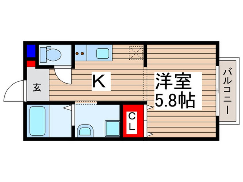 間取図 メゾン原Ⅰ