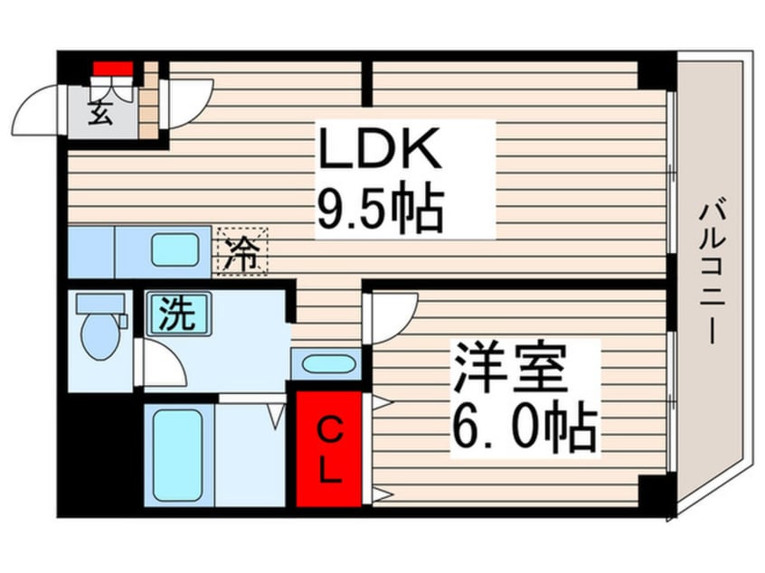 間取図 ツイン・コートW