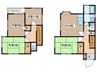 小原様方貸家 4DKの間取り