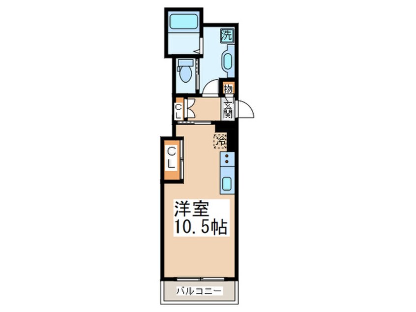 間取図 パステル八芳