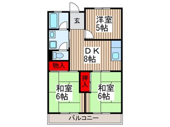 間取図 都築ハイツ