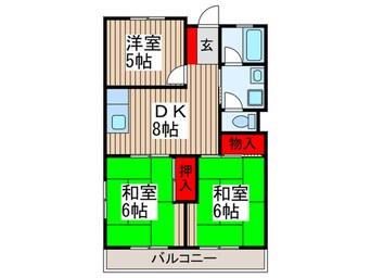 間取図 都築ハイツ