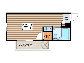 間取図 エムエイパレス戸手