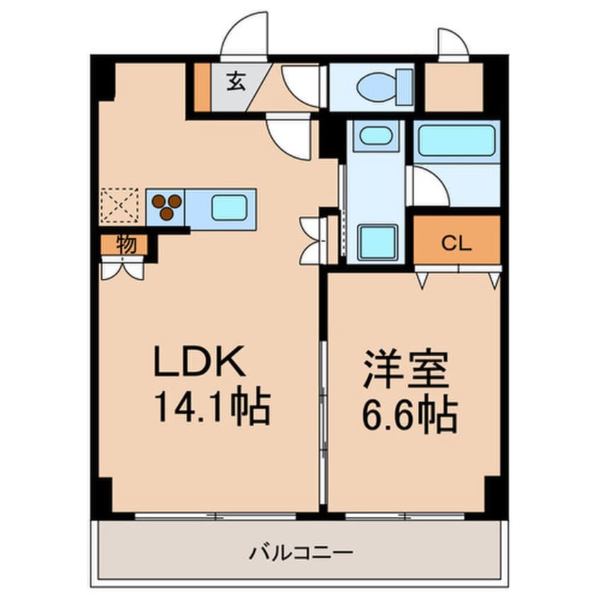 間取図 セラ浦安