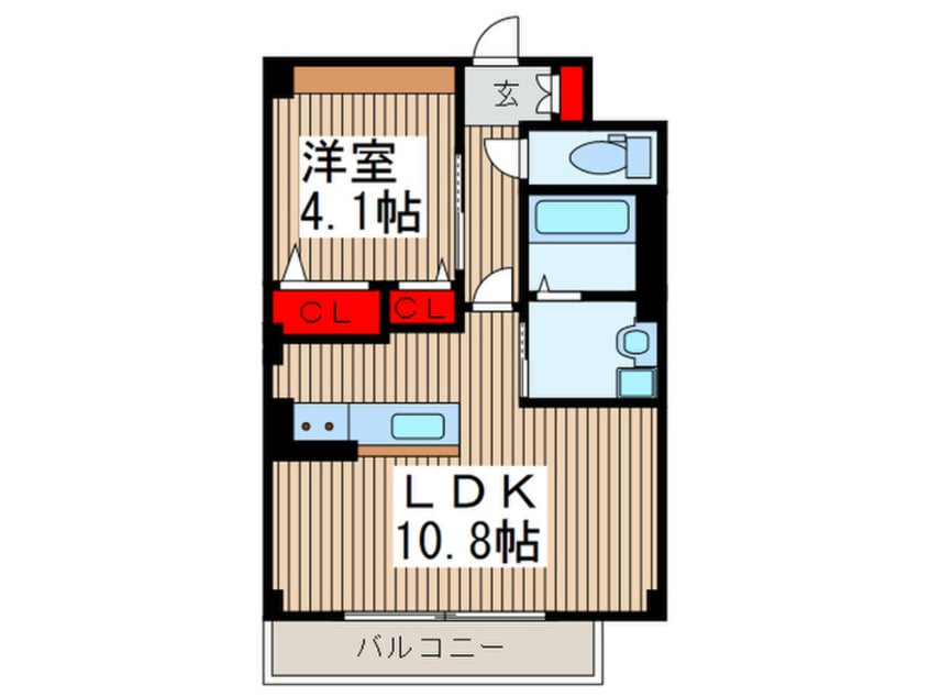 間取図 ＳＴＥＬＬＡ　ＫＯＵＳＥＩ