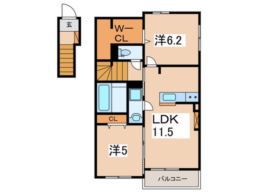 間取図 仮）ル・グラン