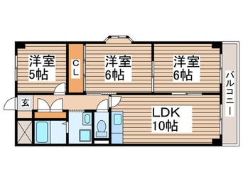 間取図 第３千代田マンション