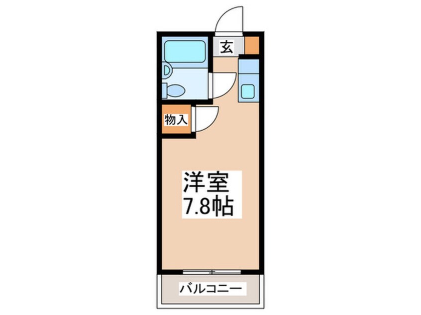 間取図 シャルム堀之内