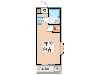 間取図 シャルム堀之内