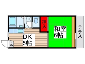 間取図 サクラハイツ