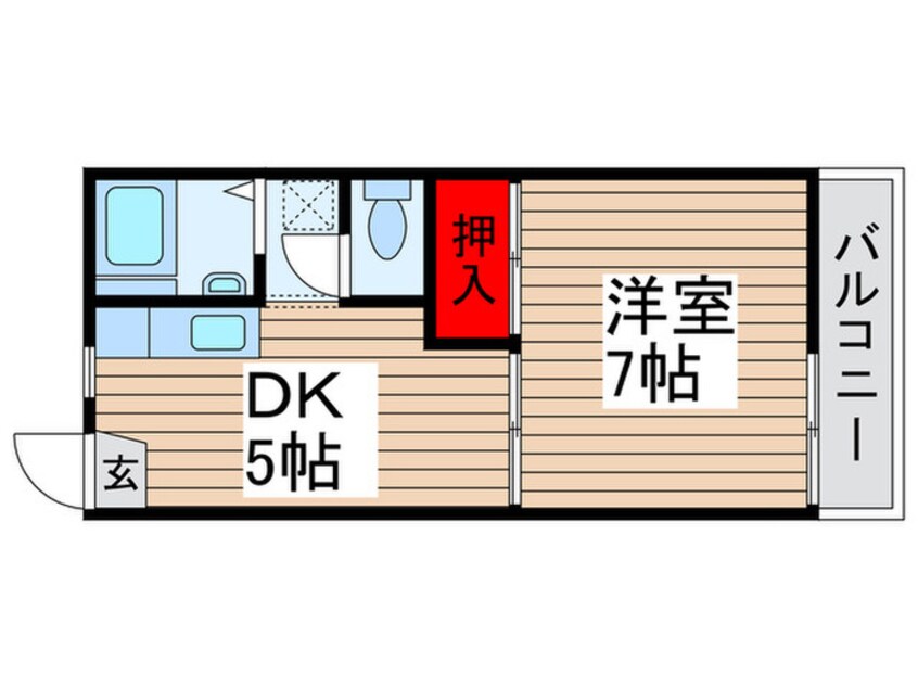 間取図 サクラハイツ