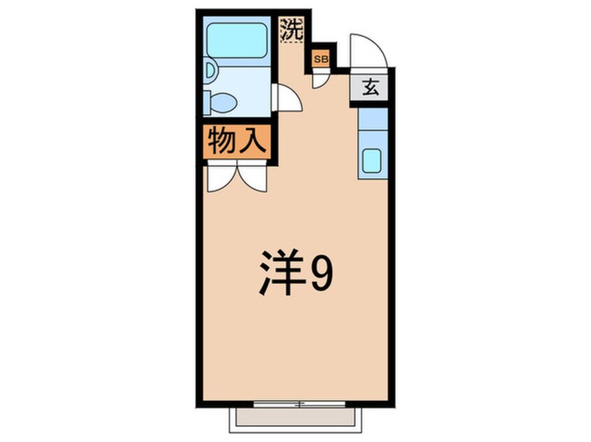 間取図 ベルシオン鳳