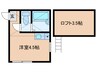 グッドウィル小机３号館 1Rの間取り