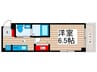 フォレスト 1Kの間取り