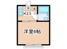寿コ－ポ 1Kの間取り