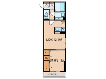 間取図 エクセリア赤塚