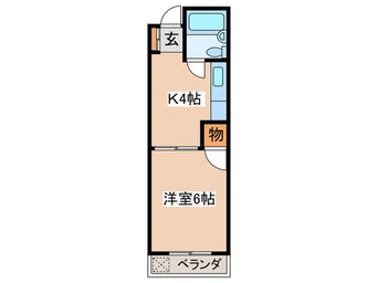 間取図 エクセレントハイム