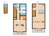 ＡＴＯＲＥ代田橋 1LDKの間取り