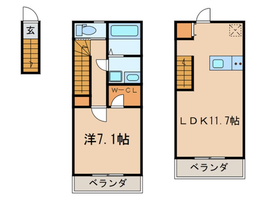 間取図 ＡＴＯＲＥ代田橋