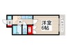 第６コーポマキ 1Kの間取り