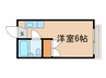 スペ－ス目白 1Rの間取り