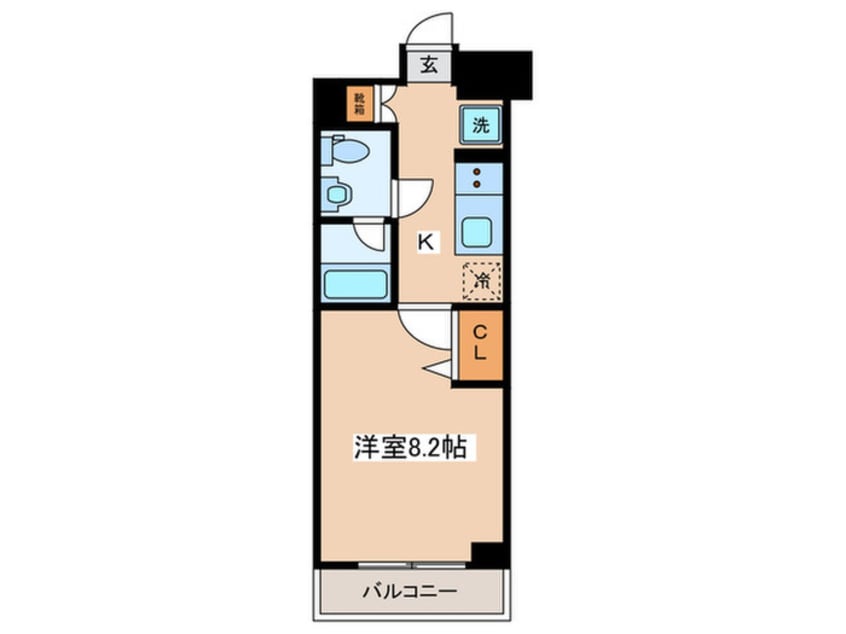 間取図 ALTERNA亀戸