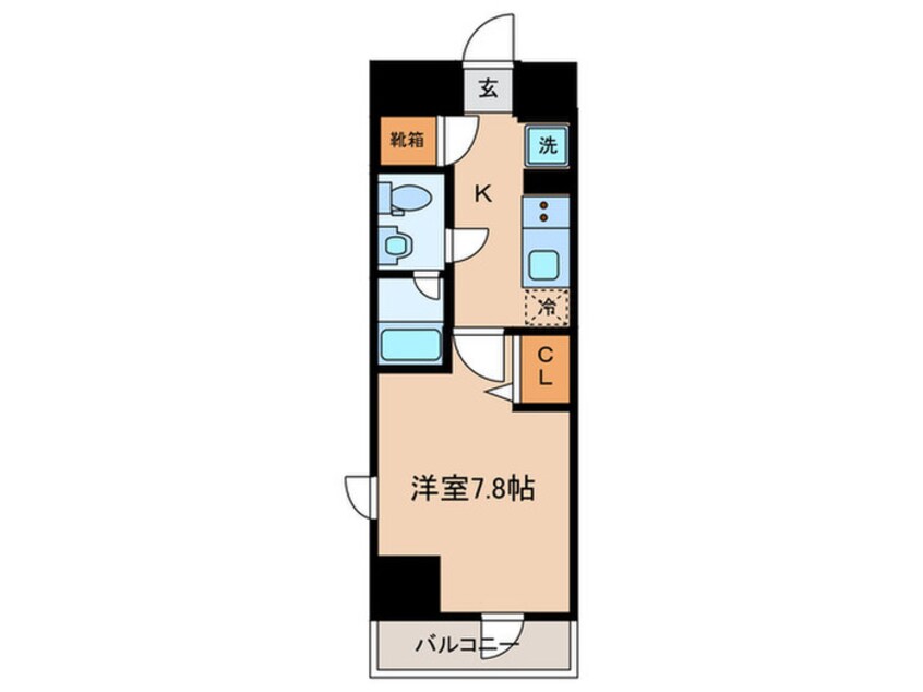 間取図 ALTERNA亀戸