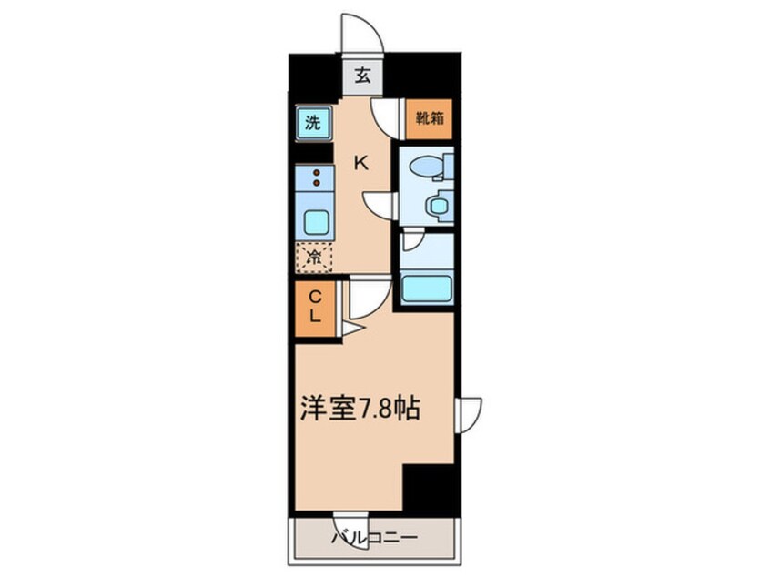 間取図 ALTERNA亀戸