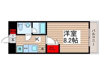 間取図 ALTERNA亀戸