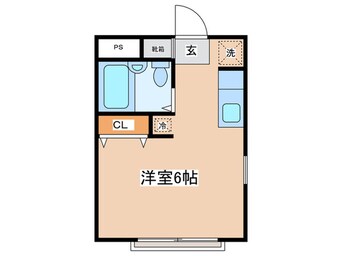 間取図 フレンドリーコーポ