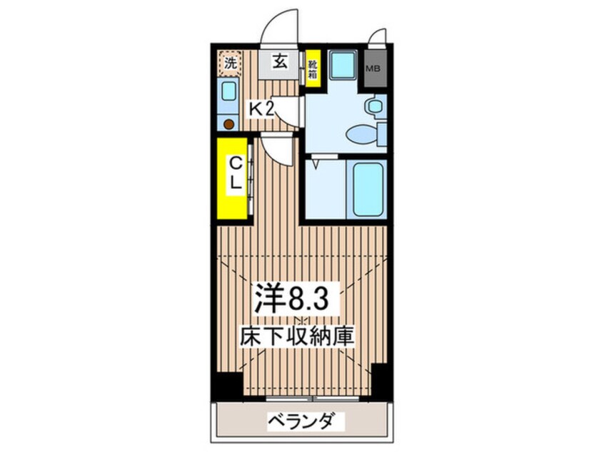 間取図 スガノビル