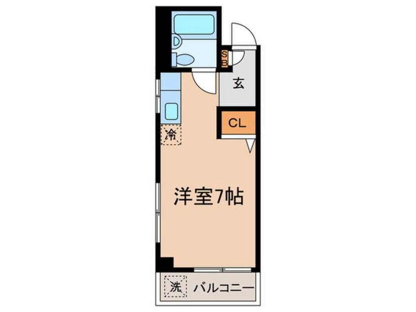 間取図 ローズコート