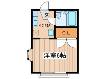 間取図 グリ－ンハイツ