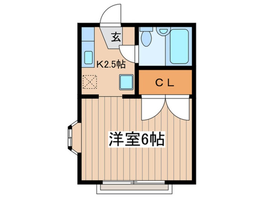 間取図 グリ－ンハイツ