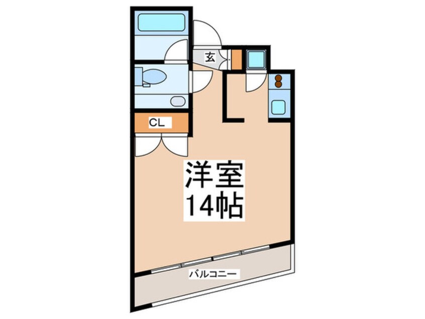 間取図 パ－クフロント西新宿