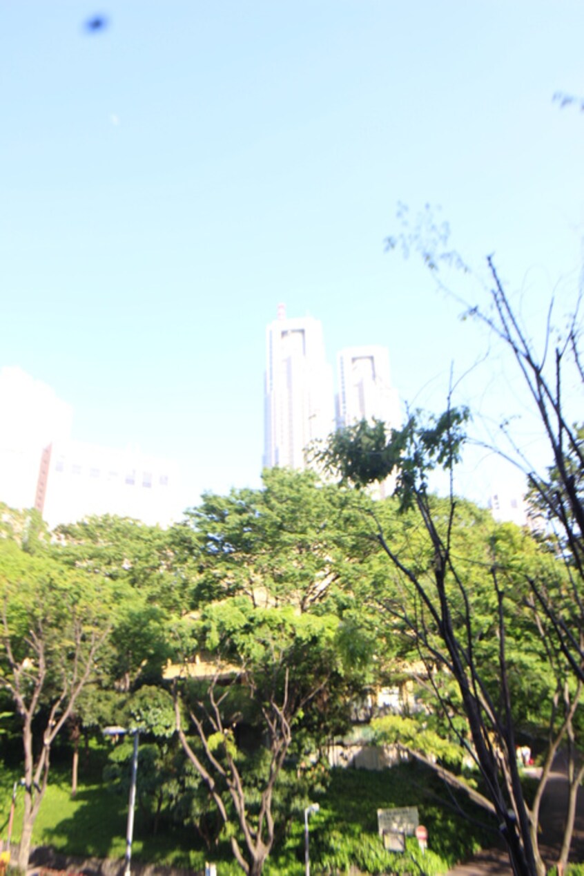 室内からの展望 パ－クフロント西新宿