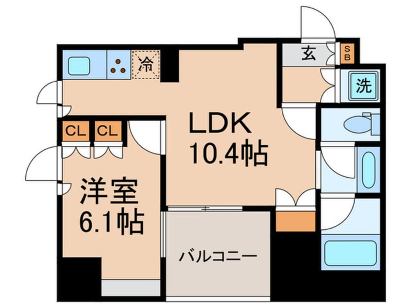 間取図 コンフォリア池袋ＤＥＵＸ