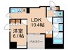 コンフォリア池袋ＤＥＵＸ 1LDKの間取り