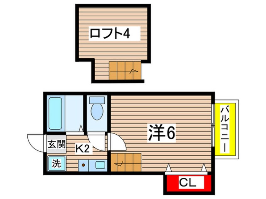 間取図 ＡＣメゾン