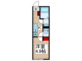 間取図 カインドネス小岩