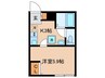 早稲田鶴巻町IMAハウス 1Kの間取り