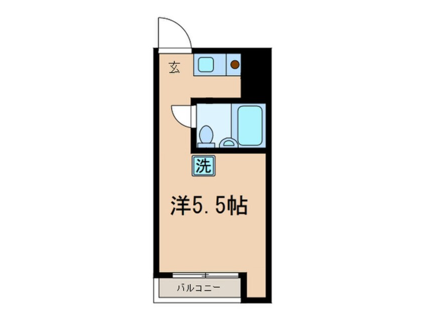 間取図 ブリス神楽坂（３０２）