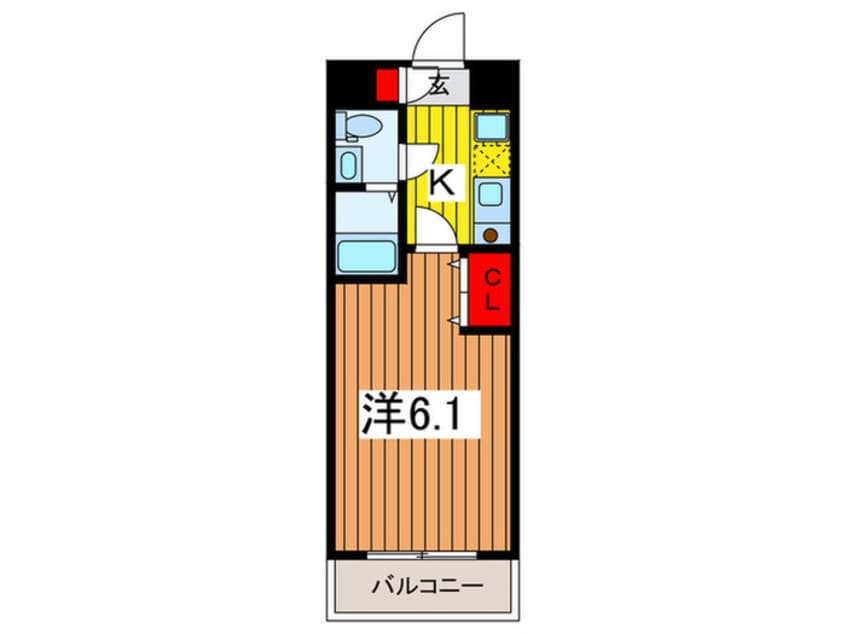間取図 エルスタンザ浦和常盤