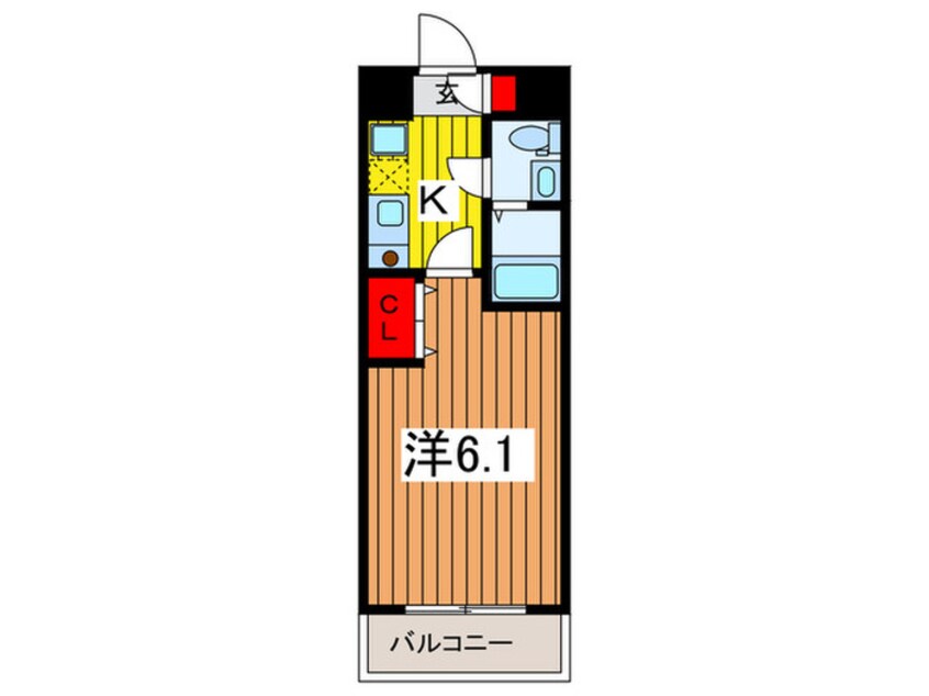 間取図 エルスタンザ浦和常盤