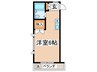 セントラルハイム 1Rの間取り
