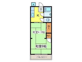 間取図 こよしコ－ポ