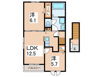 間取図 仮)グラン・シアン